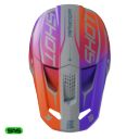 Kask dziecięcy SHOT SPEED KID SIDE PURPLE MATT YS