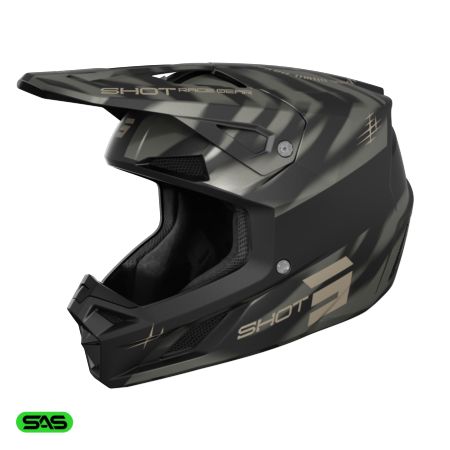 Kask SHOT SPEED TIGER BLACK MATT XS