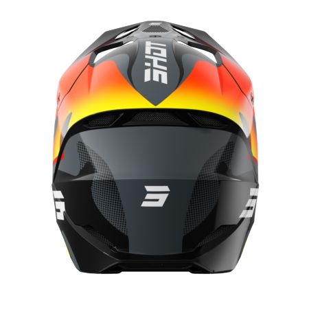 Kask SHOT FURIOUS ZEBRA NEON YELLOW GLOSSY XS