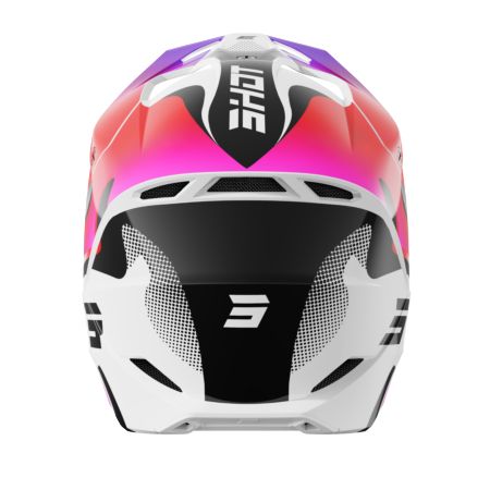 Kask SHOT FURIOUS ZEBRA PINK GLOSSY XS