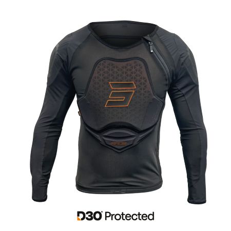 Kamizelka SHOT KAMIZELKA RACE EVO D3O BLACK 2XS