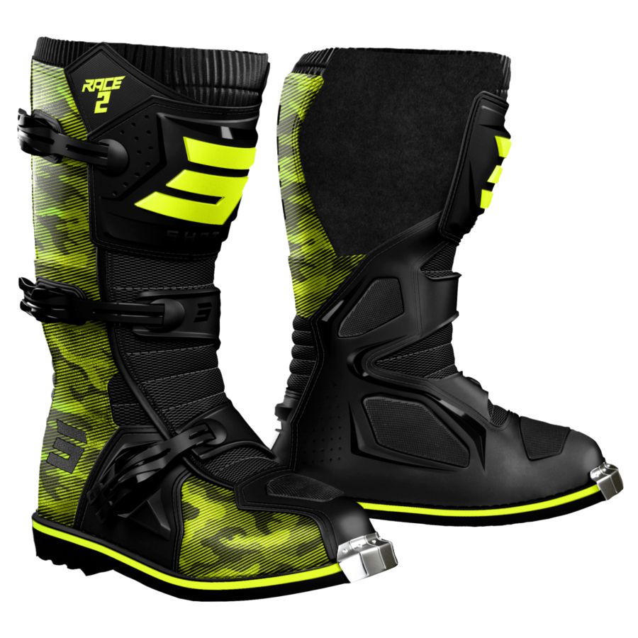 Buty dziecięce SHOT RACE 2 KID TACTIC YELLOW 30
