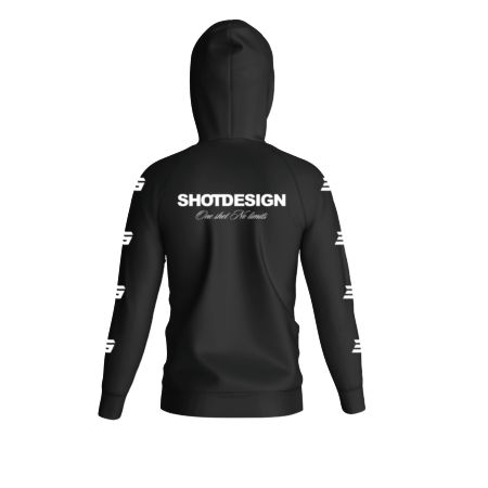 Bluza z kapturem SHOT DRIP BLACK S