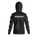 Bluza z kapturem SHOT DRIP BLACK S