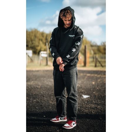 Bluza z kapturem SHOT DRIP BLACK S