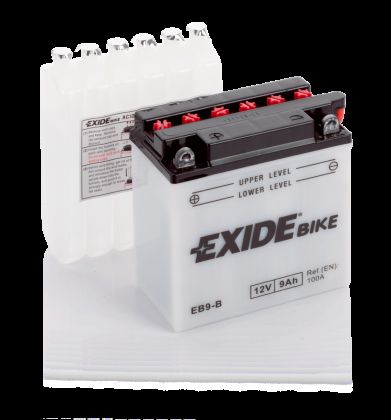 Akumulator EXIDE yb9-b z elektrolitem