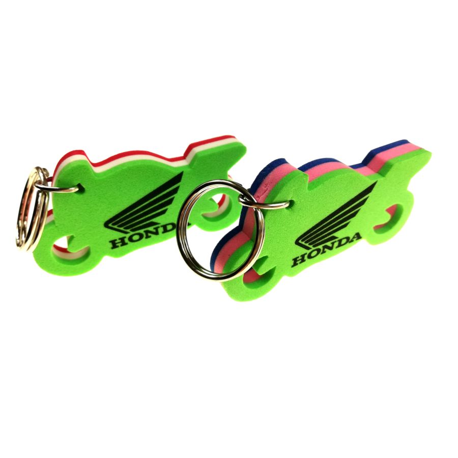 Breloczek motorek z napisem