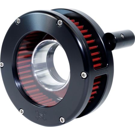 Filtr powietrza FEULING SLIM BA BK/RD HARLEY FLHR