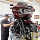 Filtr powietrza FEULING BA BLACK/RED HARLEY FLFBS