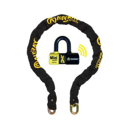 Łańcuch z alarmem AUVRAY XTREME 140 CM 120 DB