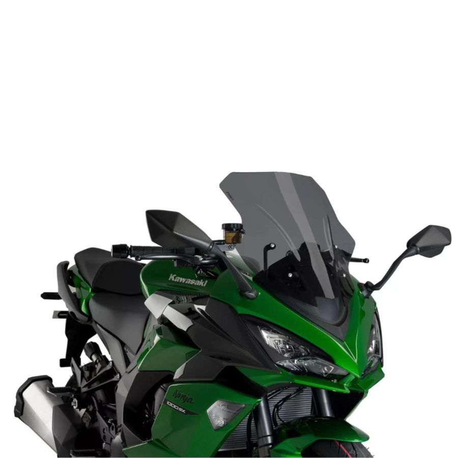 Owiewka PUIG Racing Z1000SX mocno przyciemniona