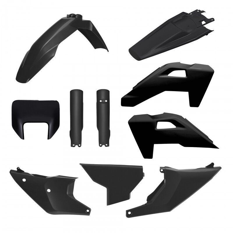 Zestaw plastików POLISPORT BLACK HUSQVARNA FE 250