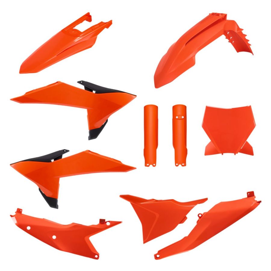 Zestaw plastików POLISPORT ORANGE KTM SX 125