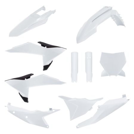 Zestaw plastików POLISPORT WHITE KTM SX 125