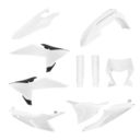 Zestaw plastików POLISPORT WHITE KTM EXC 300 TBI