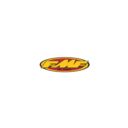 Naklejka FMF 5" oval and jersey (yel/rd)