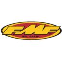 Naklejka FMF 5" oval and jersey (yel/rd)