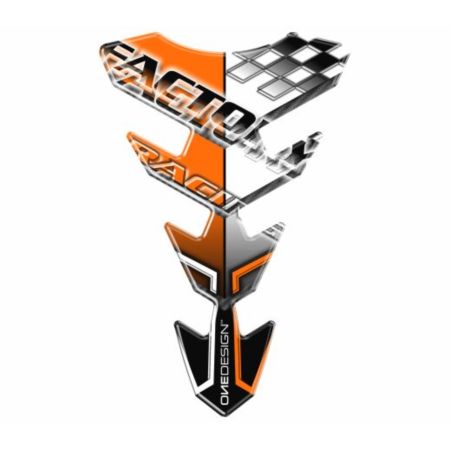 Tankpad ONE DESIGN EXPRESSION SLIM FACTORY ORANGE