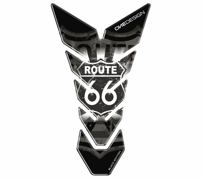 Tankpad ONE DESIGN BLACK EDITION ROUTE 66