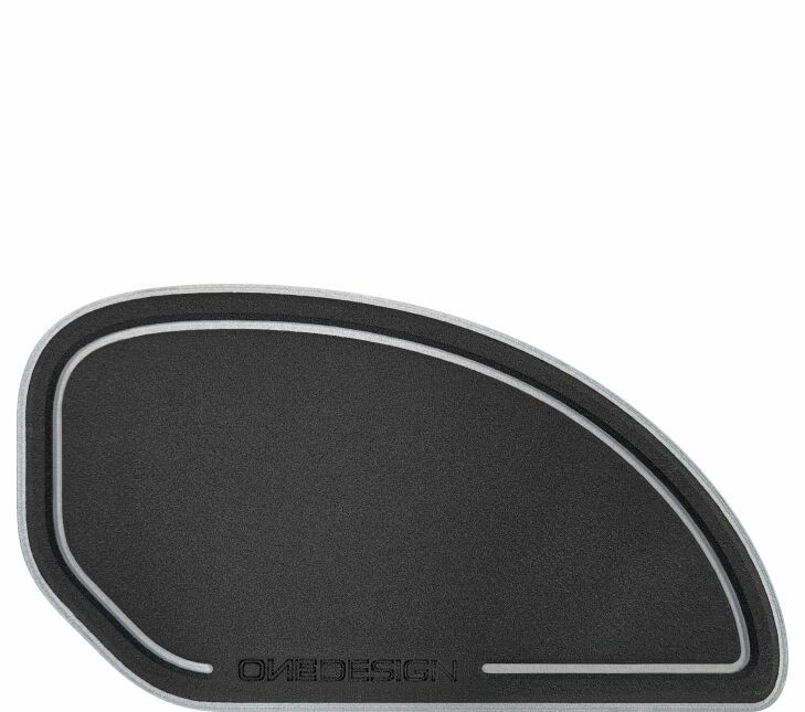 Tankpad ONE DESIGN UNIWERSALNY BLK/GY 240X133MM