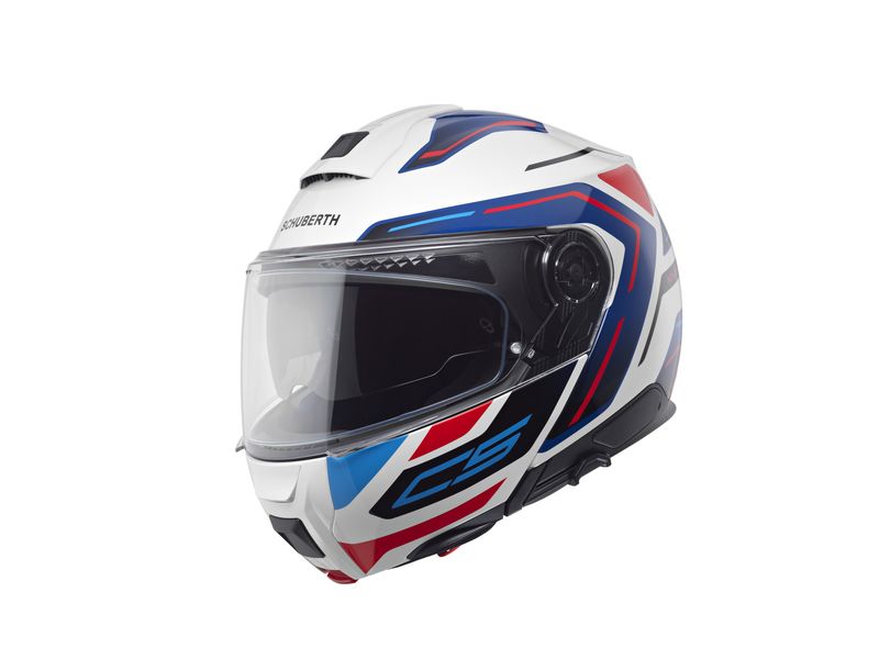 Kask szczękowy SCHUBERTH C5 OMEGA WHITE/BLUE L