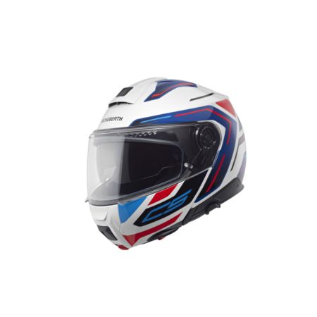 Kask szczękowy SCHUBERTH C5 OMEGA WHITE/BLUE XL