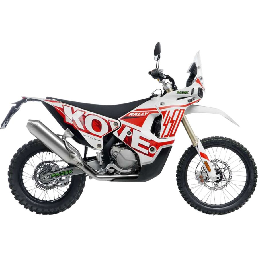 Rura łącząca LEOVINCE KOVE 450 RALLY