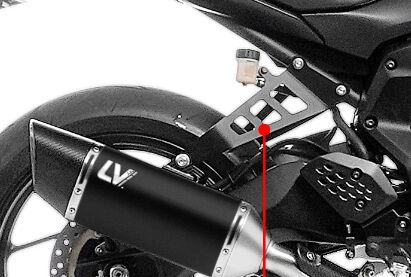 Zestaw do usuwania podnóżków LEOVINCE YAMAHA MT-07