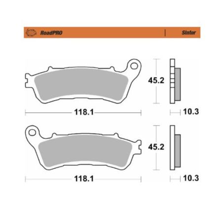 Klocki hamulcowe MOTO MASTER ROADPRO HONDA GL 1800