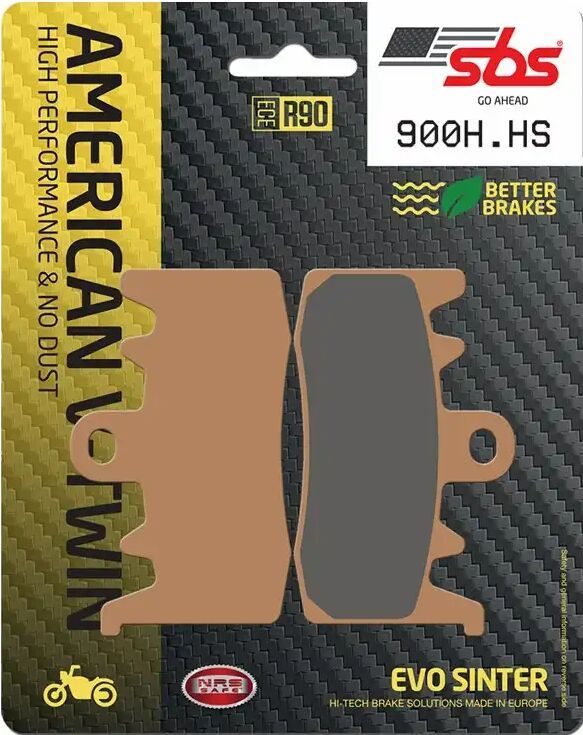 Klocki hamulcowe SBS AMERICAN V-TWIN HARLEY RA1250