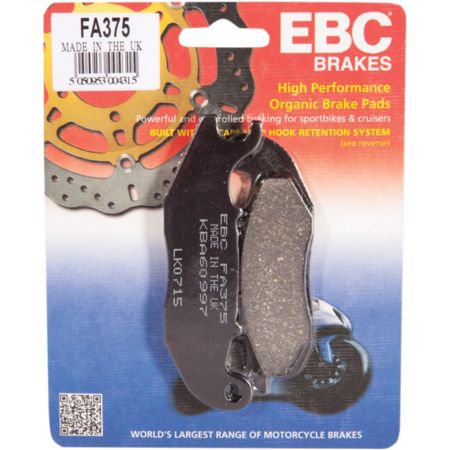 Klocki hamulcowe EBC FA HONDA CBF125 MSX125