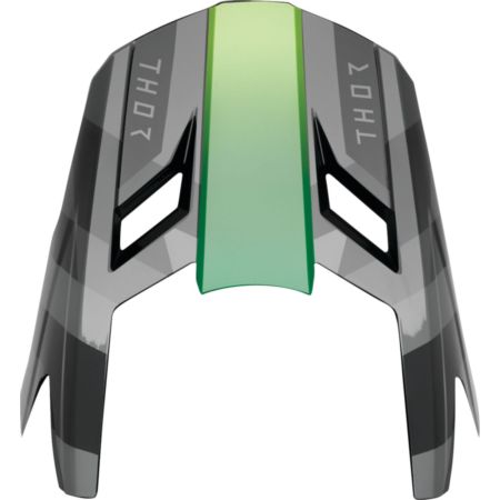 Daszek kasku THOR FLEET CAMBER BLACK/GREEN L-2XL