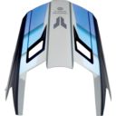 Daszek kasku THOR FLEET DEFY BLUE/GRAY L-2XL
