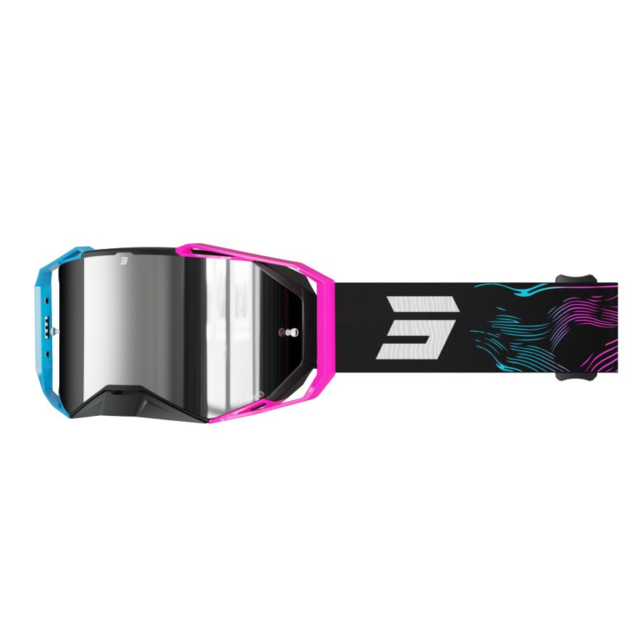 Gogle SHOT LITE VOLT BLUE PINK MATT GLOSSY