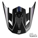 Daszek kasku SHOT LITE GLORY BLACK PEARLY