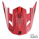 Daszek kasku SHOT LITE GLORY RED PEARLY