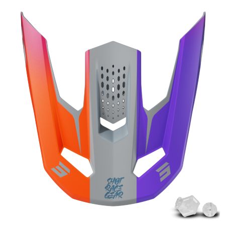 Daszek kasku SHOT SPEED SIDE PURPLE MATT