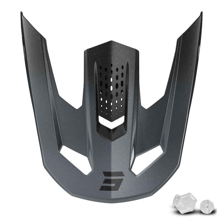 Daszek kasku SHOT SPEED KID RAC BLACK PEARLY