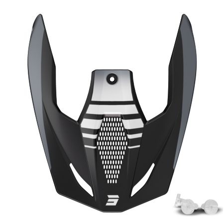 Daszek kasku SHOT FURIOUS STADIUM BLACK MATT