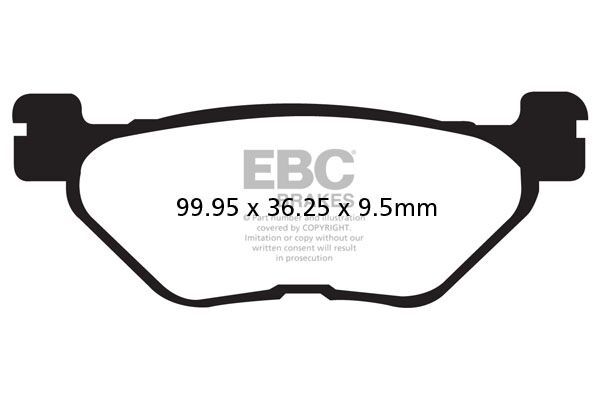 Klocki hamulcowe EBC V-PAD YAMAHA FJR1300