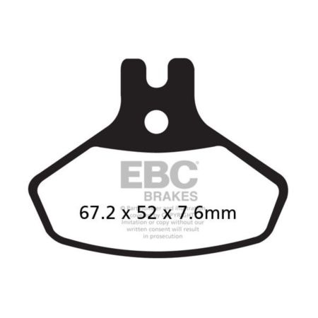 Klocki hamulcowe EBC SINT R CAN AM DS450