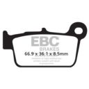 Klocki hamulcowe EBC TT CARBON BETA ALP200
