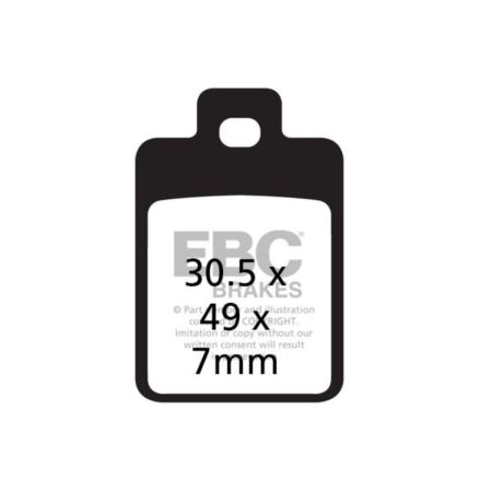Klocki hamulcowe EBC SFA PIAGGIO SFERA 50