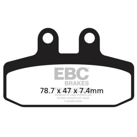 Klocki hamulcowe EBC SFA HH APRILIA ATLANTIC