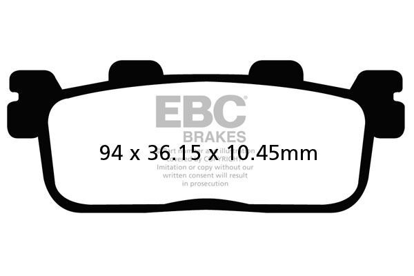 Klocki hamulcowe EBC SFA HH KYMCO AGILITY