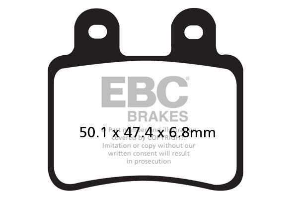 Klocki hamulcowe EBC SFA CARBON DERBI BOULEVARD