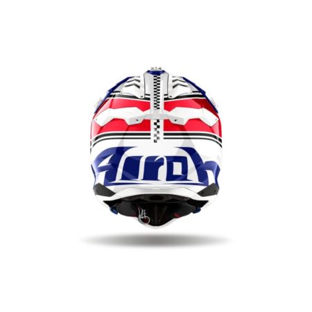 Kask AIROH AVIATOR 3 HIMA RED GLOSS biały 2XL