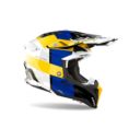 Kask AIROH AVIATOR 3 MONARCH BLUE/YELLOW GLOSS 2XL