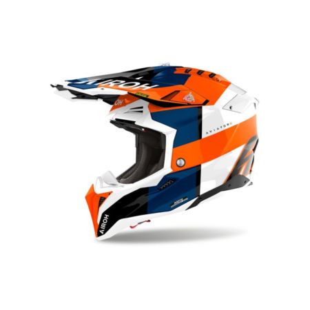 Kask AIROH AVIATOR 3 MONARCH ORANGE GLOSS 2XL