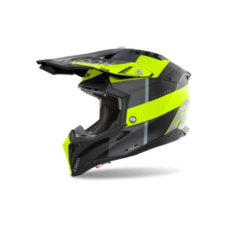 Kask AIROH AVIATOR 3 MONARCH YELLOW MATT 2XL